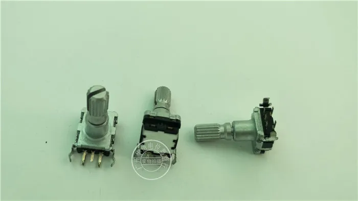 Original New 100% DC11B2021229 EC11 horizontal encoder with switch stepping 20 points handle length 20MM fancy shaft
