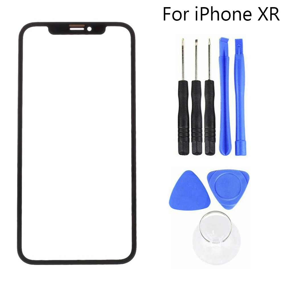 Replacement Outer Front Glass Screen Repair Kit for iPhone X XR XS 11 Pro Max