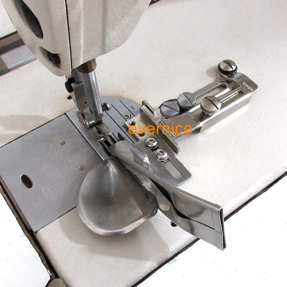 Swing Away Adjustable Plain Raw Single Fold Binder For Industrial Sewing Machine