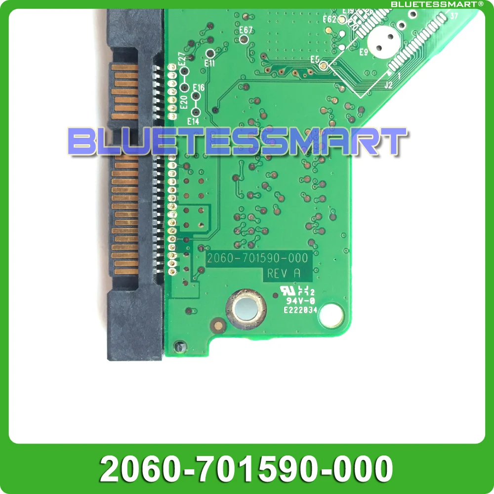 Carte mère de réparation de disque dur SATA, carte mère HDD PCB, récupération de données, 2060-701590-000 REV A, WD 3.5