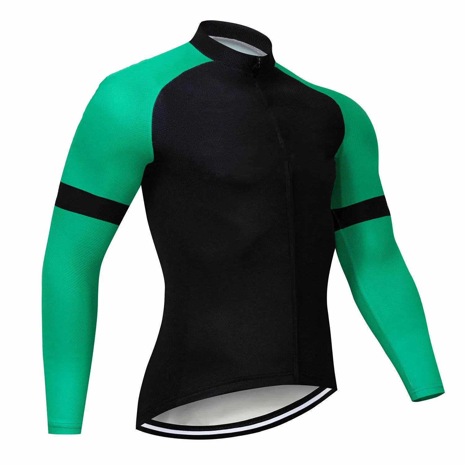 Long Sleeve Ultraviolet-Proof Breathable Tight Fitting Jersey Suit New Mountain Bike Triathlon Cycling Clothes With Pocket