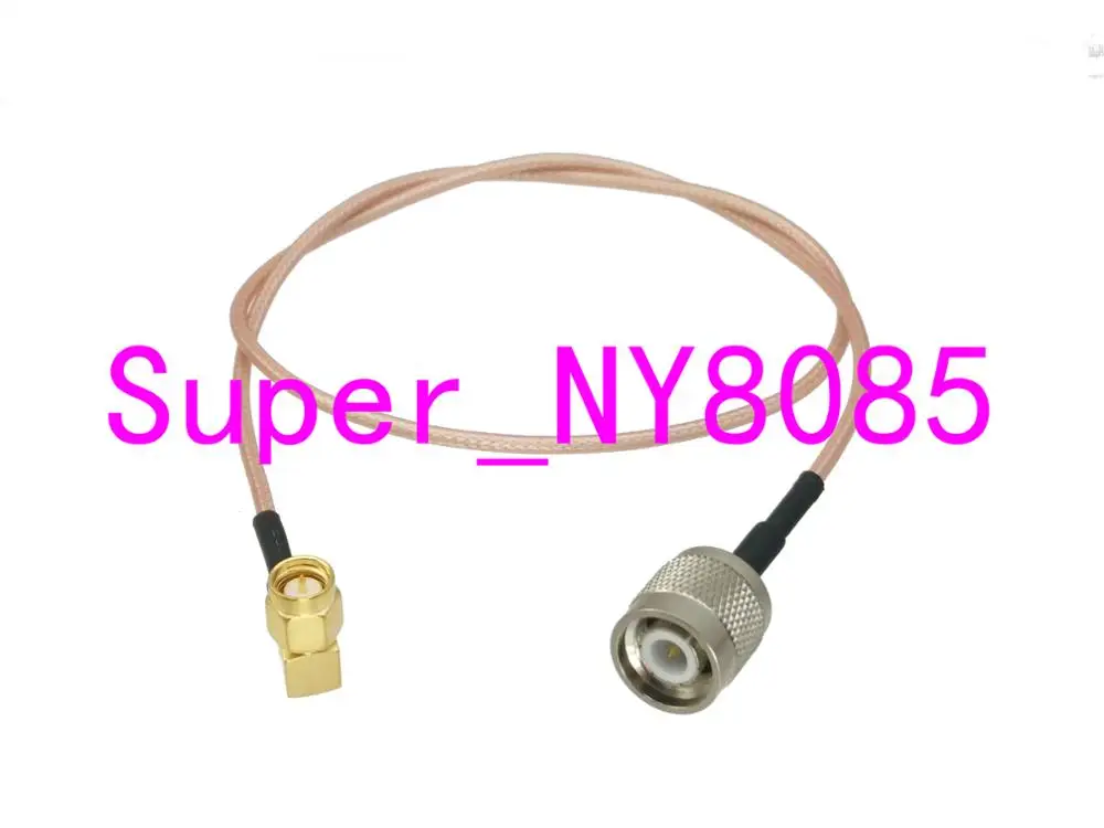 

Cable SMA male Plug Right angle to TNC male plug straight RG316 Jumper pigtail 4inch~10M