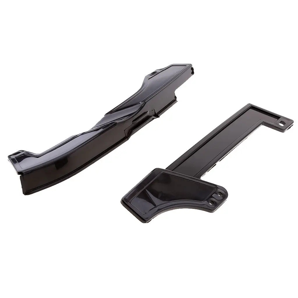2 Pack of Chain Guard Cover Compatible with Yamaha PW80 PY80 Coyote 80 (Black)