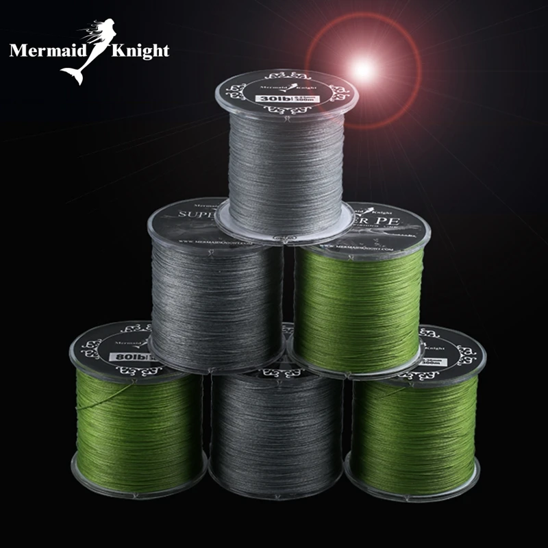 MermaidKnight Sedal trenzado PE8 para lucio y carpas pesca depredador - imagen 2