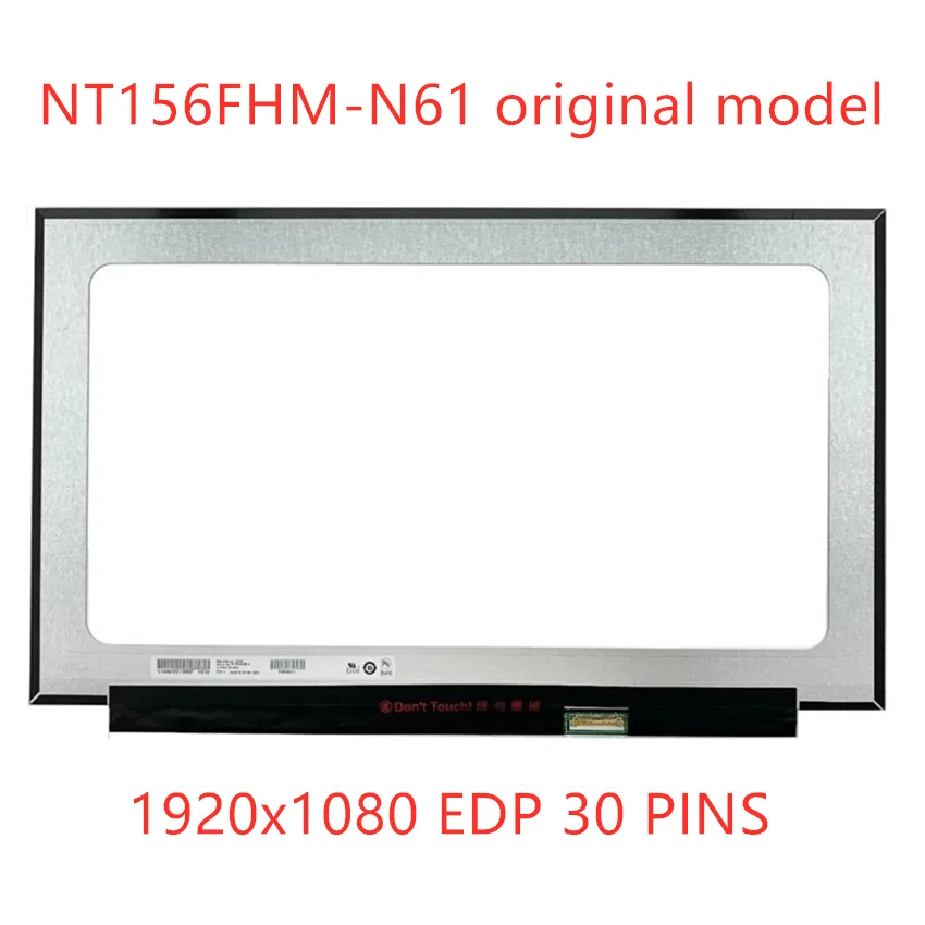 Laptop LCD screen NT156FHM-N61 For ASUS FL8700F matrix display panel replacement eDP 30pins FHD 1920*1080