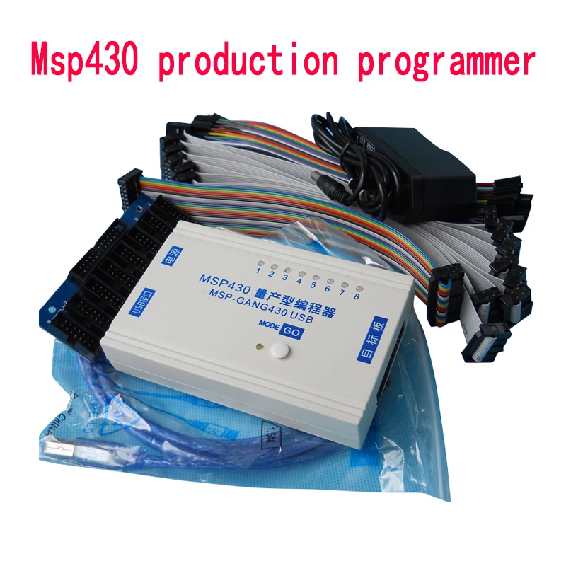 

Msp430 mass production programmer MSP-Gang430 USB offline downloader a write eight online burner