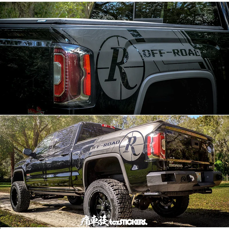 

Car stickers For Dodge RAM100 body exterior decoration fashion off-road decals film accessories