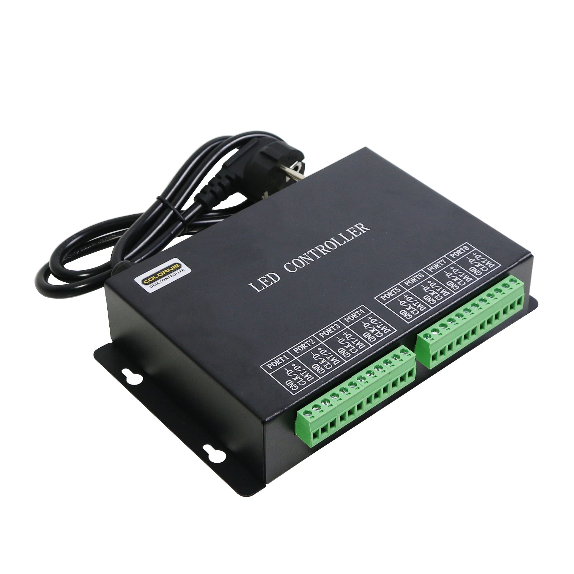 ARTNET H801RC Decoder SPI Controller Output 8192 Pixels RGB Programmable Led Pixel Controller With WS2811 WS2812