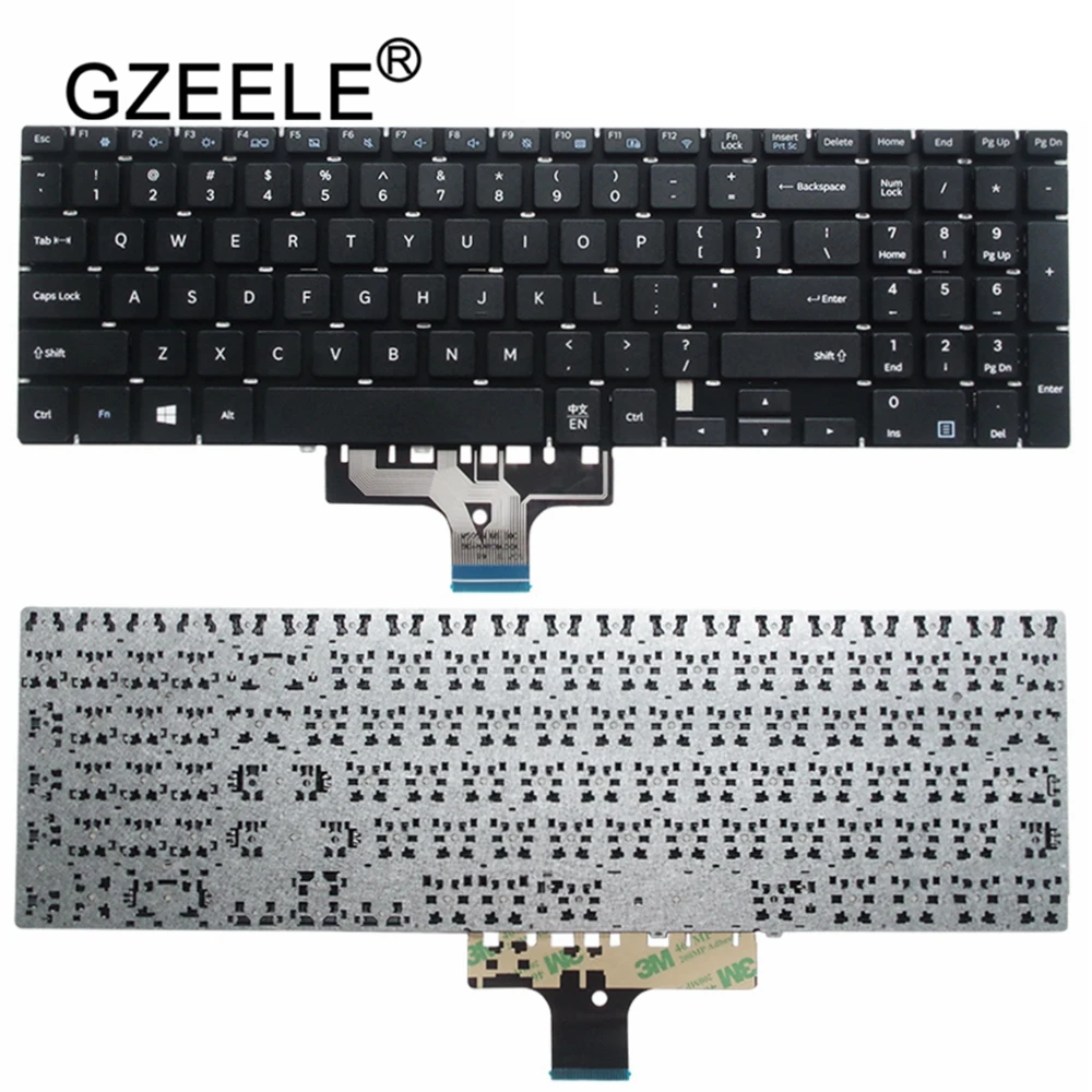 Klawiatura do laptopa US/RU/SP/BR do Samsung NP 500R5K/R5H/R5L/R5M 550R5L 630X5J/Z5J 300E5L/E5K/E5M 3500EL/EM 370E5J/B5 350XAA 35X0AA — zdjęcie 3