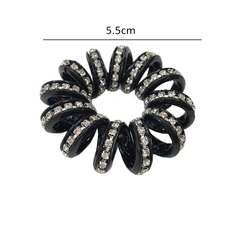 Fascia Per Capelli Con Strass Donna 2 Pezzi, Elastico Arcobaleno Trasparente, Accessori Moda Per Ragazze - 3