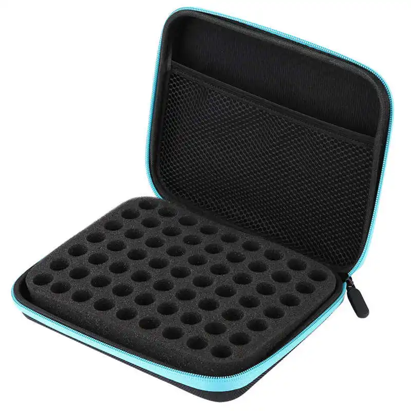 63 Slots Portable Aromatherapy Essential Oil Storage Bag Case Box Travel Essential Oil Bottle Oil Collecting Case