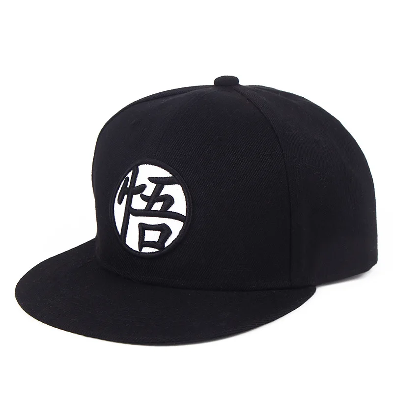 Goku cappello da Baseball per uomo donna regolabile Casual HipHop Snapback Cap Goku Monkey King Kakarotto Cosplay cappelli da sole