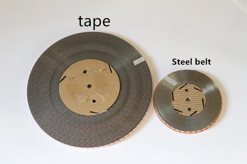 Incremental magnetic tape 5+5mm pole width 10mm height 1mm magnetic strip 50meter one roll