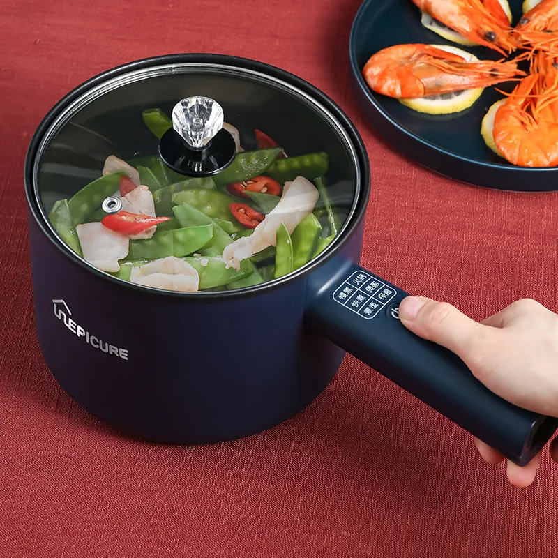 Multi-Function Electric Cooker Student Dormitory Cooker Mini Electric Cooker Non-Stick Rice Cooker 110V U.S. Standard