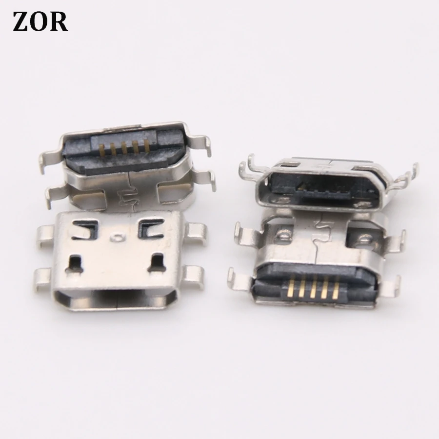 20pcs mini micro USB Charging Port Connector Charge Jack Socket Plug Dock For Alcatel One Touch Idol Ultra OT 6033 OT-6033