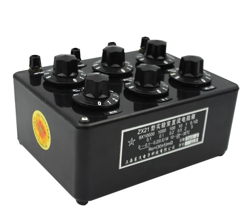 

ZX21 precision DC standard adjustable resistance box 0.1R