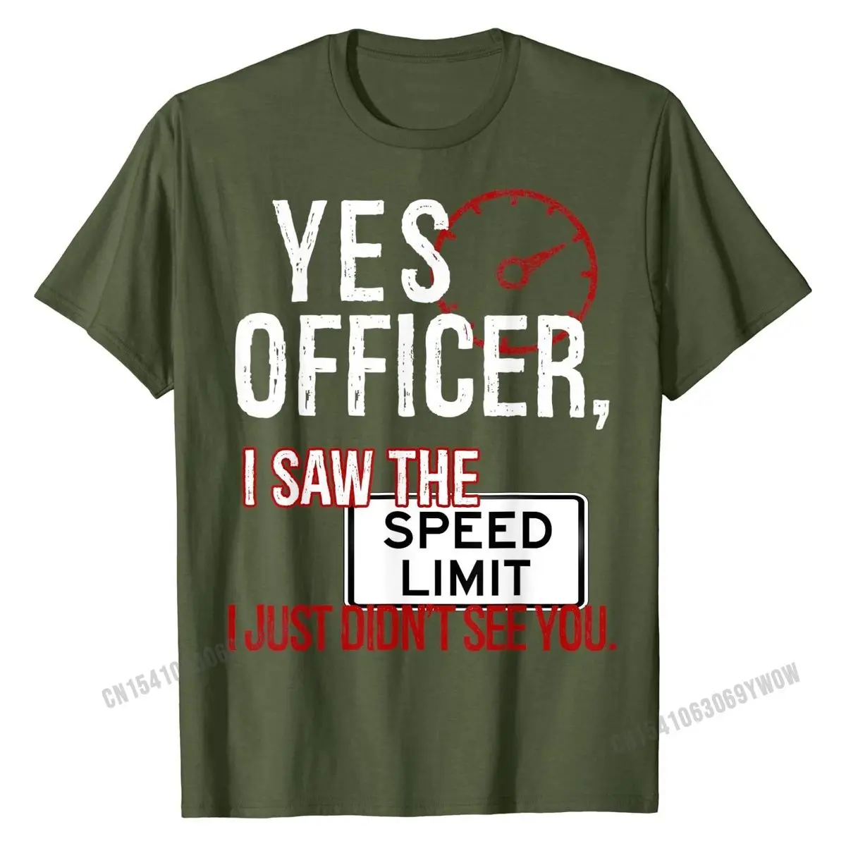 Humor Driver Police T-Shirt Mechanic Gift Car Mechanics Tee Family Men T Shirts Cotton Tees Personalized