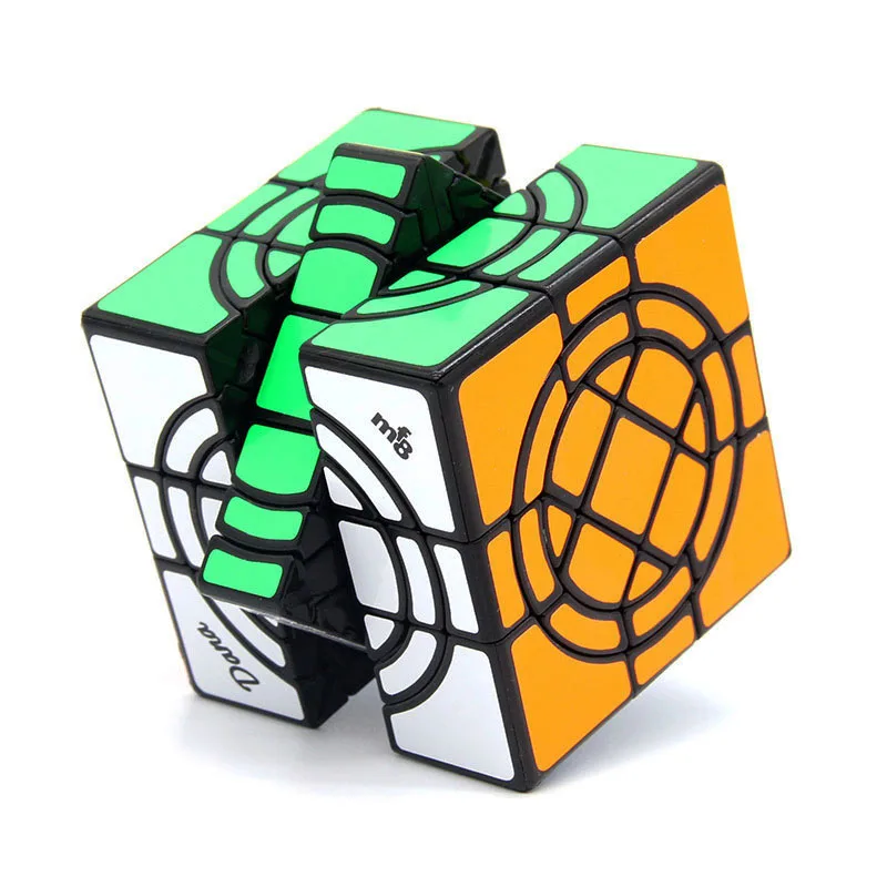 Nuovo originale Mf8 Doppio Cerchio Cubo Magico 3x3x3 Collezione Pazzo Cubo Magico Giocattoli Giocattoli Educativi Professionali con Forma di Anello