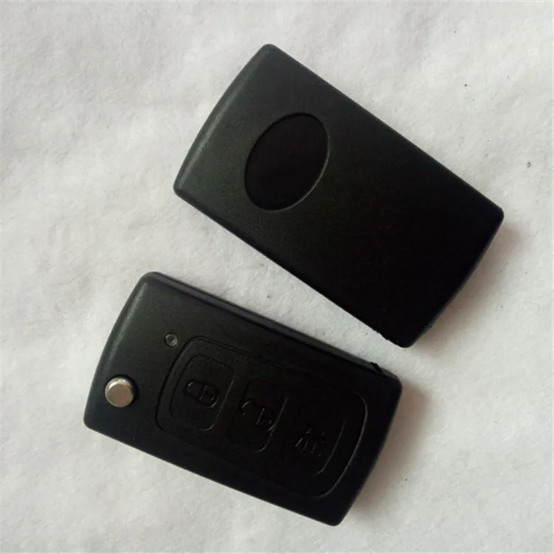 DAKATU 3 Buttons Replacement Flip Folding Remote Key Case Shell For Great Wall Hover Haval H3 H5 Keyless Entry Fob Key Cover