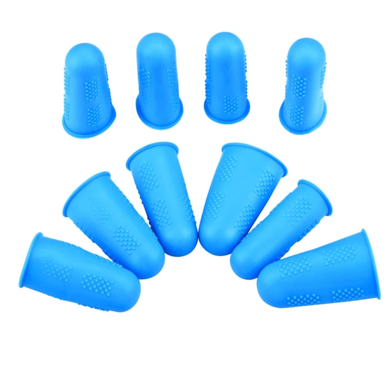 3/5pcs Silicone Finger Protector Sleeve Cover Anti-cut Heat Resistant Anti-slip Fingers Cover For Cooking Kitchen Tools