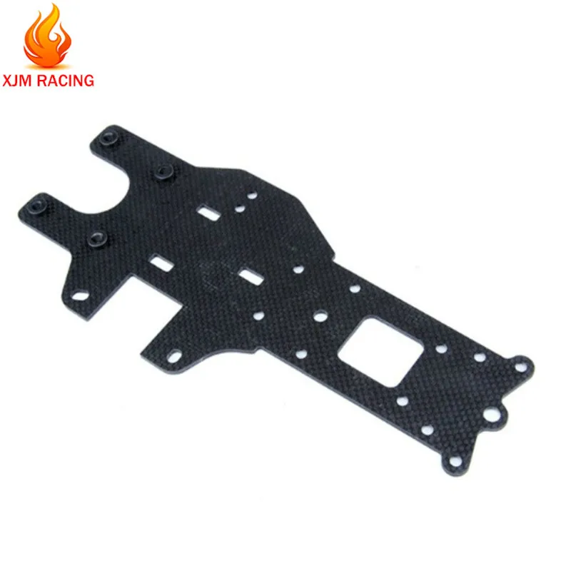 

Carbon Fiber Rear Chassis Plate for 1/5 Hpi Rofun Baha Rovan Km Baja 5b 5t 5sc Ss Rc Car Racing Toys Parts