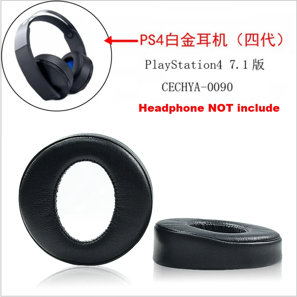 POYATU Ear Pads Headphone Earpads For SONY PS4 7.1 PlayStation CECHYA-0090 Ear Pads Headphone Earpads Cushions Cover Earmuff