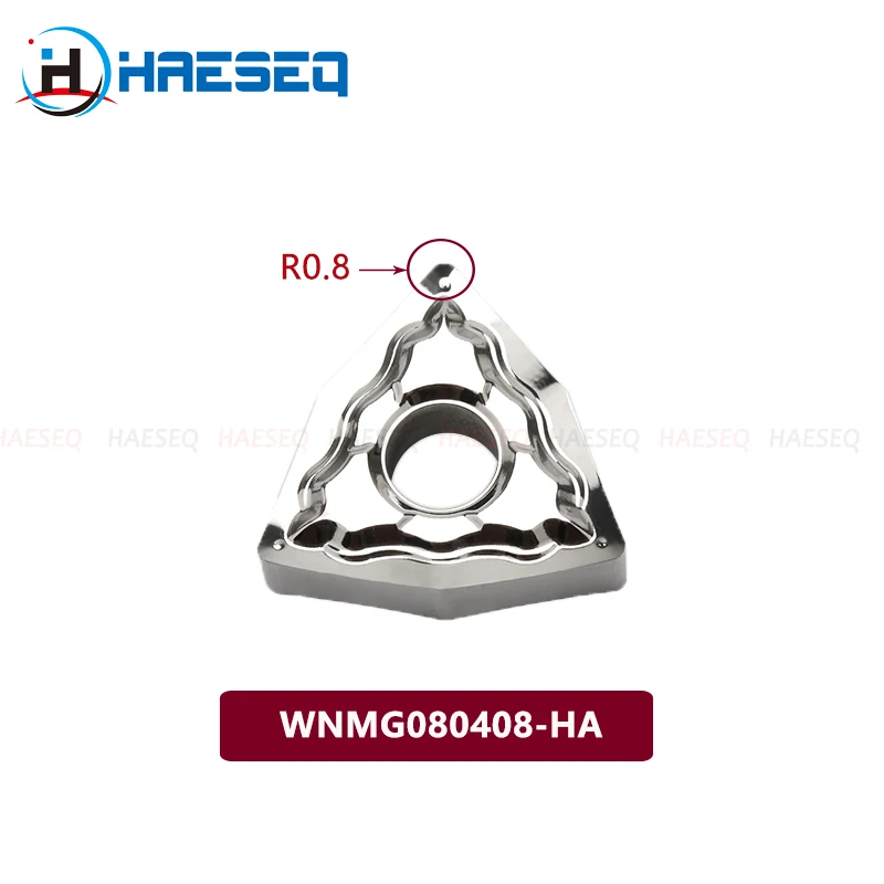 Станок с ЧПУ, металлические резаки, WNMG080402 WNMG080404 WNMG080408 HA для обработки металла, алюминия, меди, дерева