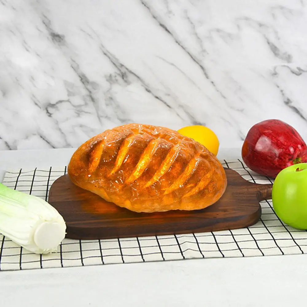 Novelty Croissant Night Lamp Creativity Simulation Bread Light Cross Bread Store Baking Room Decor Lamp for Christmas Kids Gift