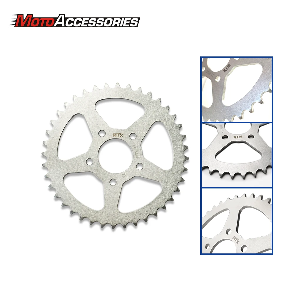 For KTM Off Road 50SX 50SX MINI 2009-2017 Rear Sprockets Motorcycle Chain Sprocket Dirt Pit Bike Motorcycle Accessories