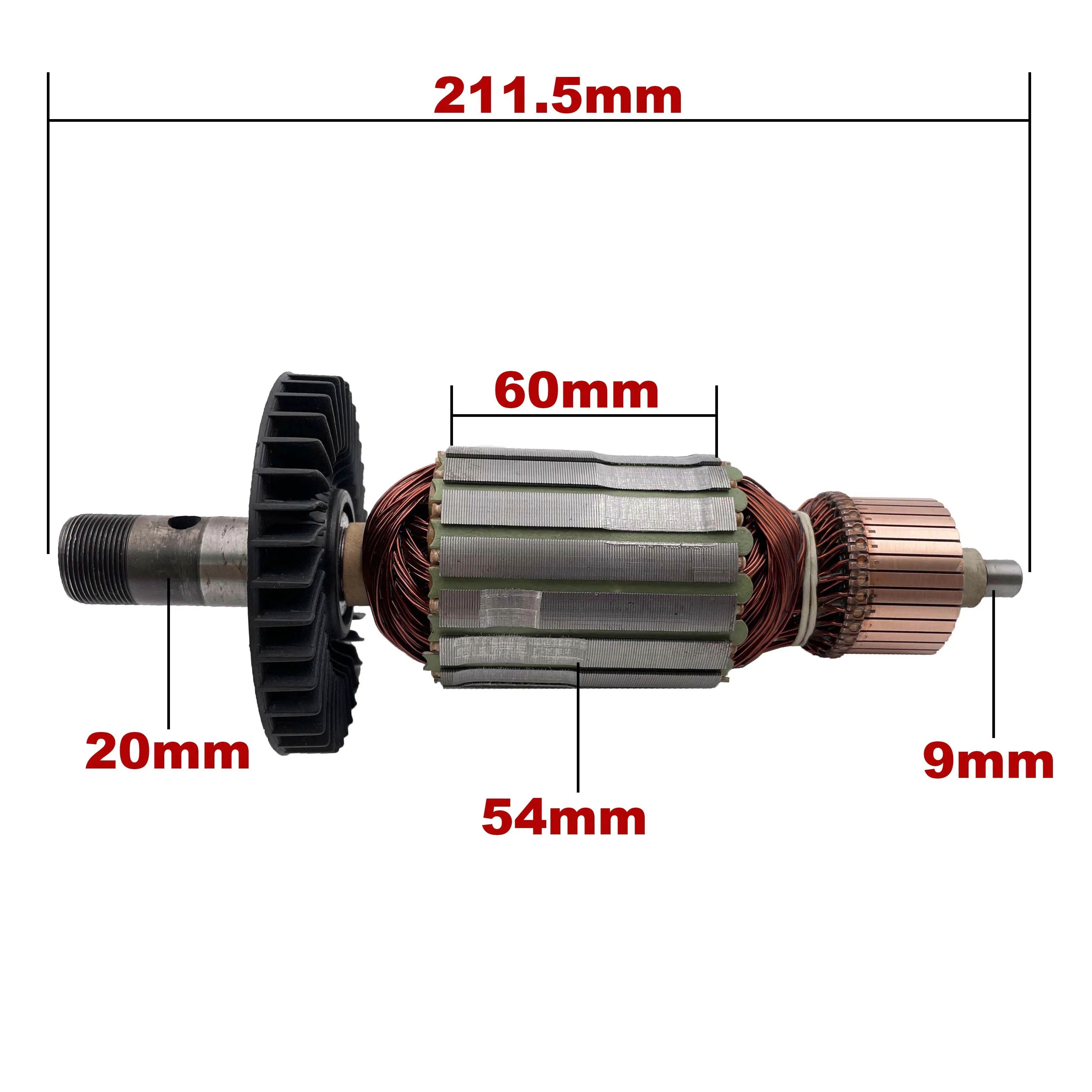 AC220V-240V Armature Rotor Anchor Replacement for Maktec Router MT360