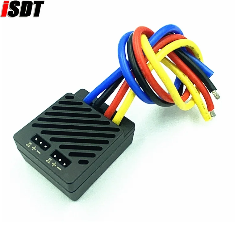 ISDT ESC70 WP 1080 70A Brushed Motor ESC Waterproof 2-3S Phone Control Electronic Speed Controller for RC Car 1:10 1:8