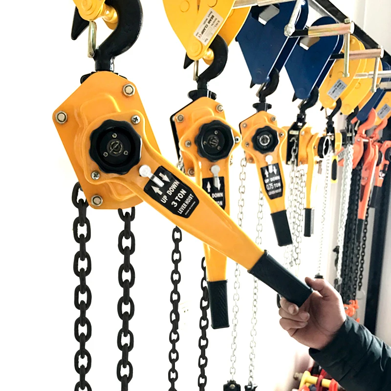 Lever hoist 6m 1T hoist Multifunctional small hand chain hoisting tool 0.75t manual hoist Manganese steel hook