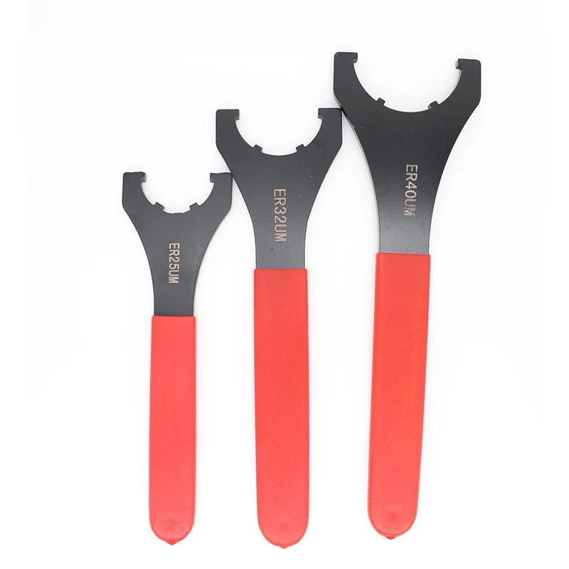 1pcs ER16 / ER20 / ER25 / ER32 ER wrench ER Collet UM type wrench for ER nut chuck chuck CNC lathe tools