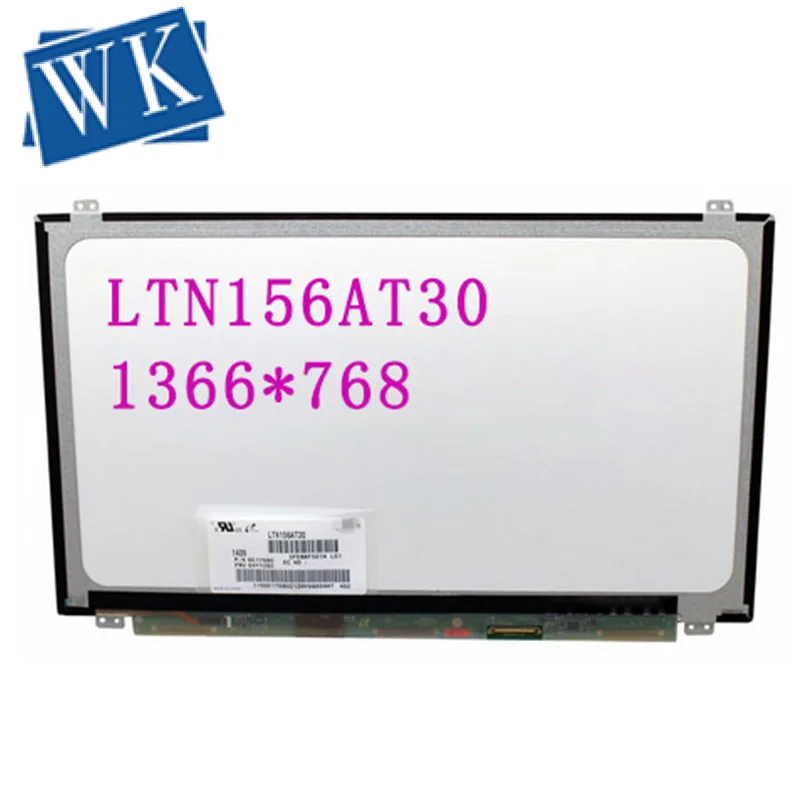 15.6 LED Laptop Screen LTN156AT30 FIT LTN156AT35/AT20 B156XW04 V5/V6 B156XTN02.0LP156WH3 -TLS1/TLA1/TLE1 N156BGE-L11/L41/LB1/L21