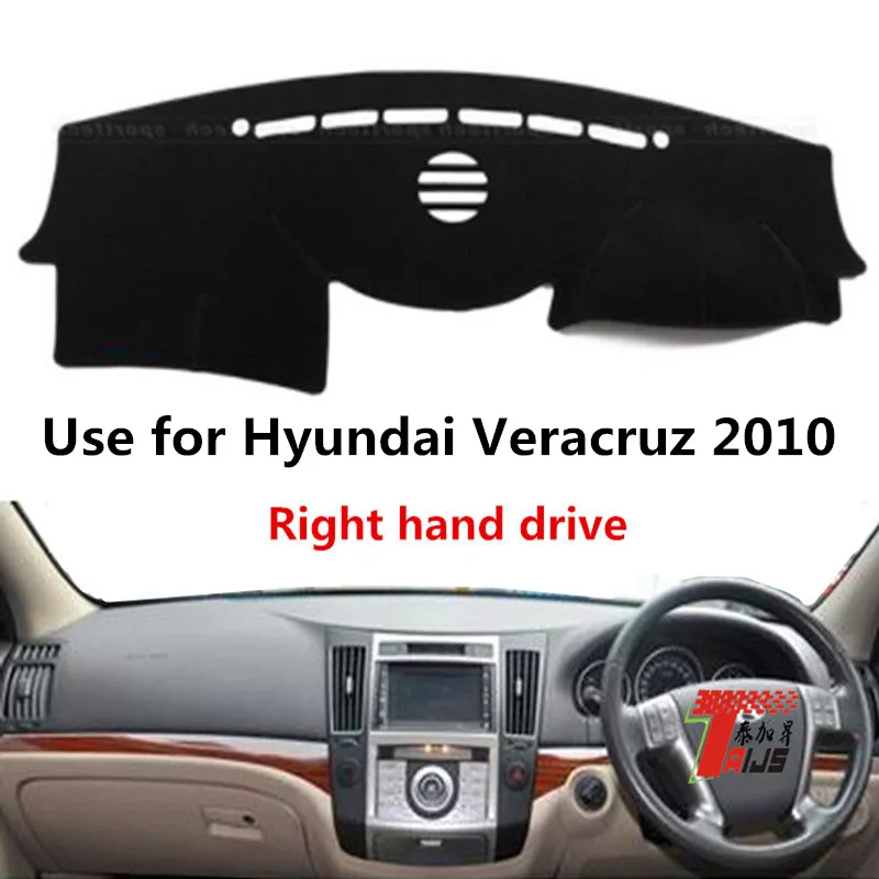 

TAIJS Factory Classic light-preventing Polyester Fibre Car Dashboard Mat For Hyundai Veracruz 2010 Right hand drive