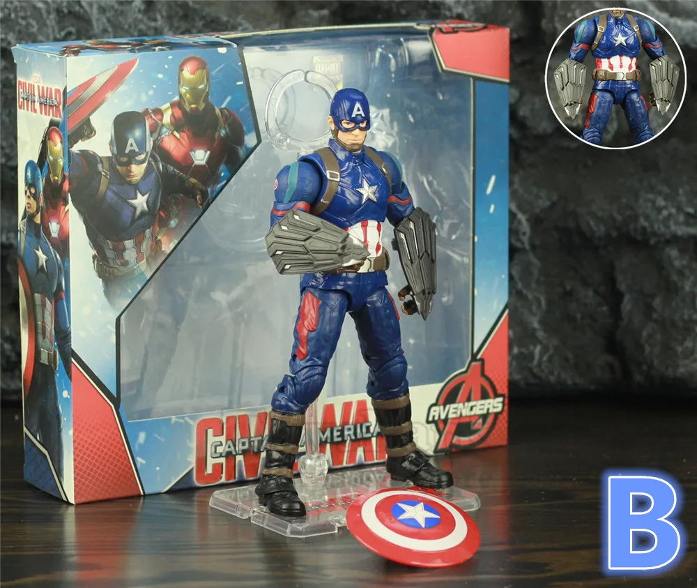 マーベルのアクションフィギュア,アベンジャーズ,キャプテンアメリカ