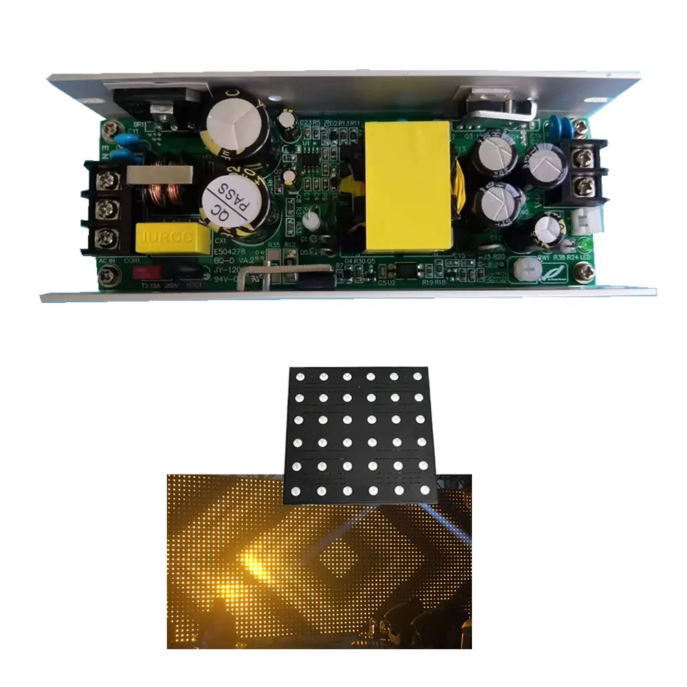 

Led Matrix Light Power Board Supply 130W 5V+ 12V Power Supply