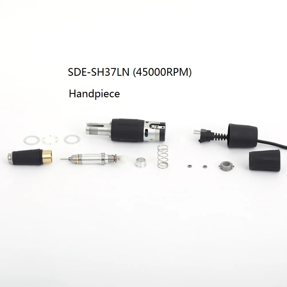 1pcs 45K RPM Dental Marathon Micromotor nail Polishing Handpiece 2.35mm SDE-H37LN