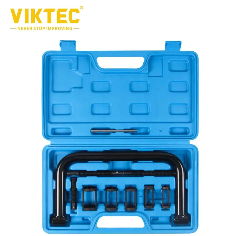 VT01030B 10PC Valve Spring Compressor Kit with 5 Adapters 16-30mm