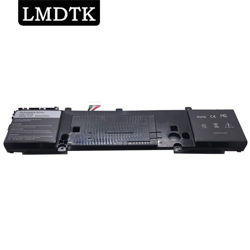 LMDTK New 191YN Laptop Battery For Dell Alienware 15 R1 R2 ALW15CD-1718 ALW15ER-3718 2F3W1 14.8V 92WH