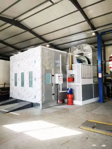 자동차 정비소 스프레이 베이크 페인트 부스 스프레이 부스/자동차 도장 오븐 룸 OBC CE 승인