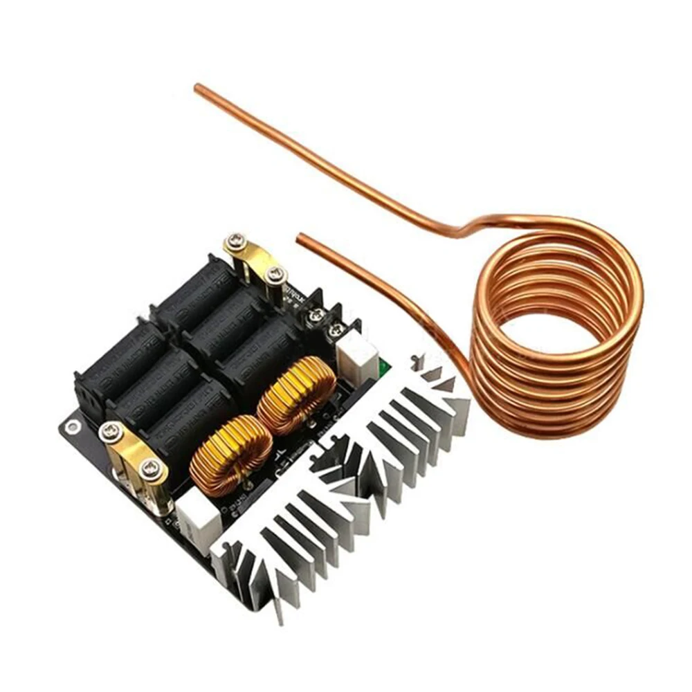 

1000W 20A ZVS Flyback Driver Heater Coil Low Voltage Induction Heating Board Power Supply Module More Efficient And Practical