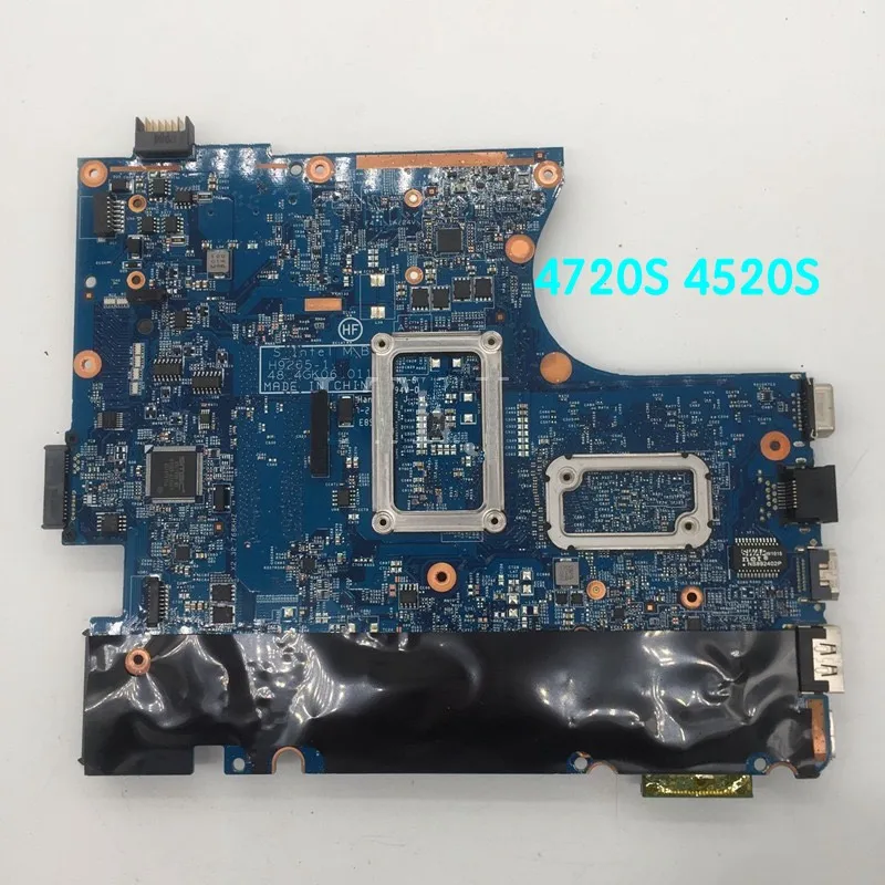 Placa-mãe Adequado para HP, placa-mãe, 100% testado e totalmente, apto para 4720S, 4520S, 598670-001, 628795-001, 598668-001, 628794-001, 63351-001