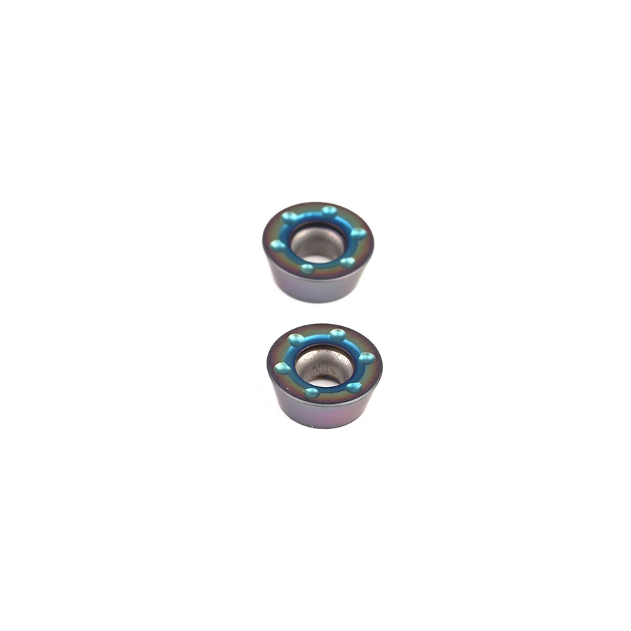 Tablete tf618 inserções de fresa circular cnc, ferramenta de torno de processamento de fresa para finalização em liga metálica rígida