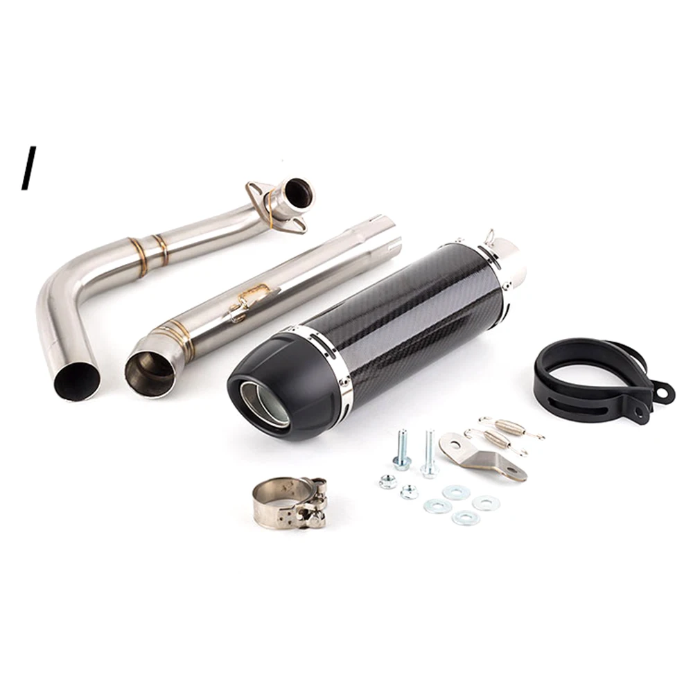 For Yamaha YZF R125 2014 to 2017 2018 MT125 MT 125 14-19R125 V2 Escape Slip-on Motorcycle Exhaust With Decat Head Link Pipe