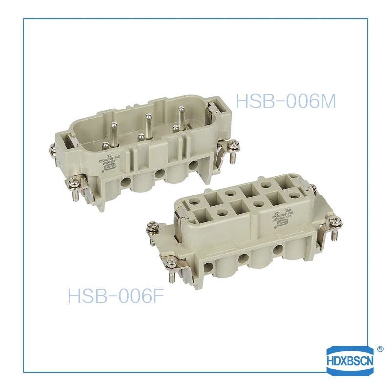 HDXBSCN Heavy Duty Connectors Heavy-current inserts HDC-HSB series HSB-006 012 Harting Ilme