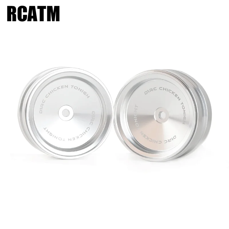 

2pcs CNC Metal 2.2Inch Wheel Hub Rim For 1/10 RC Crawler Car TRX4 G500 TRX6 G63 D90 D110 Axial SCX10 TF2 JIMNY