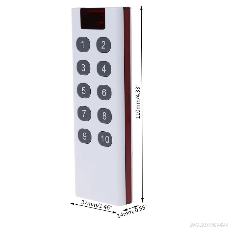 Universal Wireless Learning Code Digital Remote Controller Transmitter 4/6/8/10 Channels Buttons Keypad JY09 21 Dropshipping