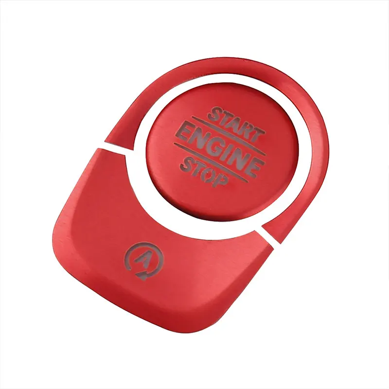 

For Mercedes Benz A B CLA GLB GLA EQA EQB Class AMG W177 W247 C118 X247 H247 Car Engine Start Stop A Button Trim Cover Sticker