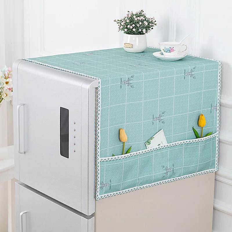 New product household refrigerator cover towel dust cover electric appliance dust cloth multi-purpose washing machine cover